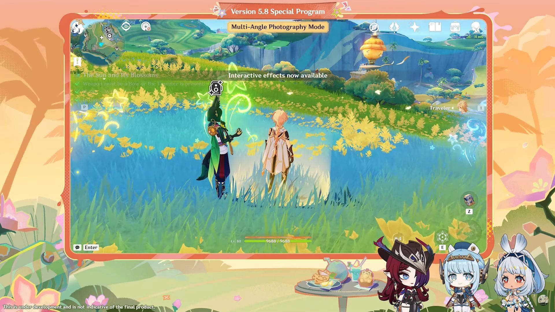 Prelude to the Frozen Veil event (Image via HoYoverse)